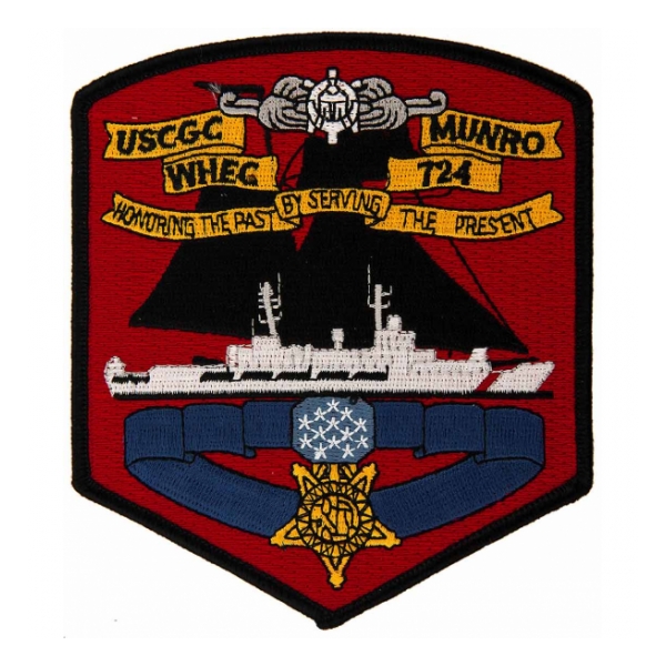 USCGC Munro WHEC-724 Ship Patch