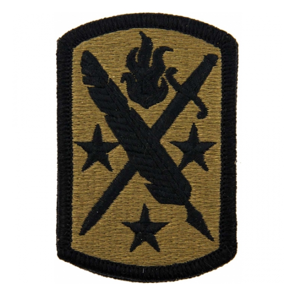 95th Civil Affairs Brigade Scorpion / OCP Patch With Hook Fastener