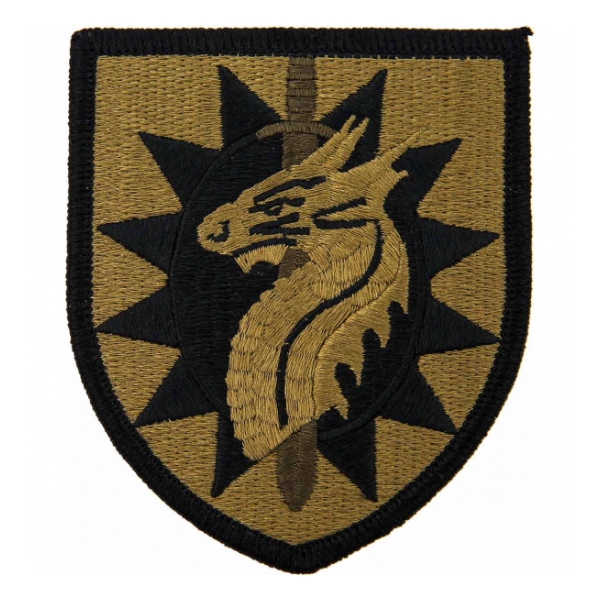 224th Sustainment Brigade Scorpion / OCP Patch With Hook Fastener