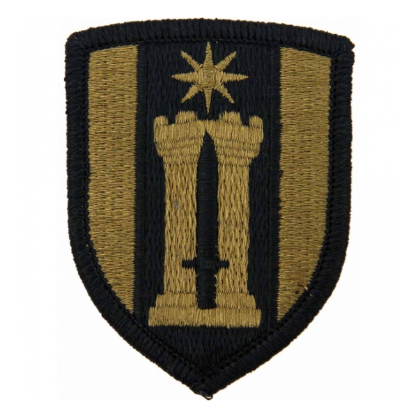 372nd Engineer Brigade Scorpion / OCP Patch With Hook Fastener