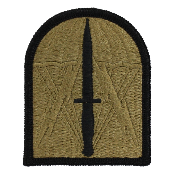 528th Sustainment Brigade Scorpion / OCP Patch With Hook Fastener