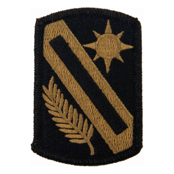 321st Sustainment Brigade Scorpion / OCP Patch With Hook Fastener