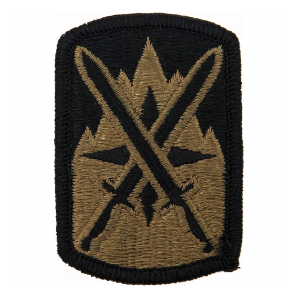 10th Sustainment Brigade Scorpion / OCP Patch With Hook Fastener