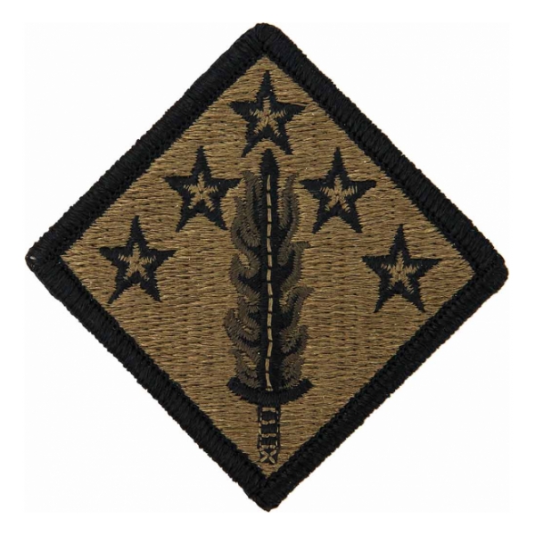 20th Support Command Scorpion / OCP Patch With Hook Fastener