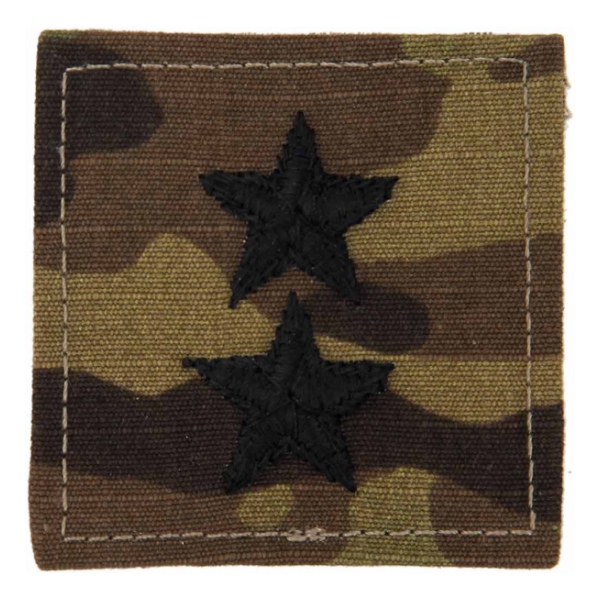 Army Scorpion Major General Rank with Velcro Backing