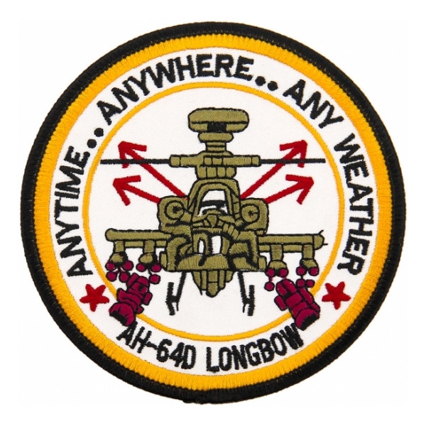 AH-64D Longbow Aviation Attack Helicopter Patch