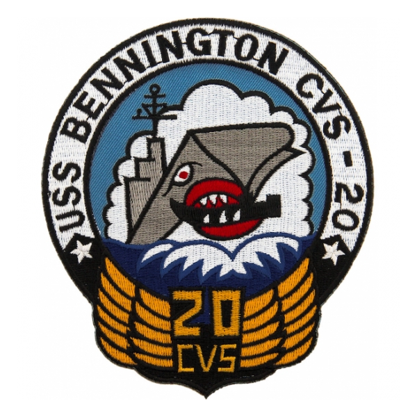 USS Bennington CVS-20 Ship Patch