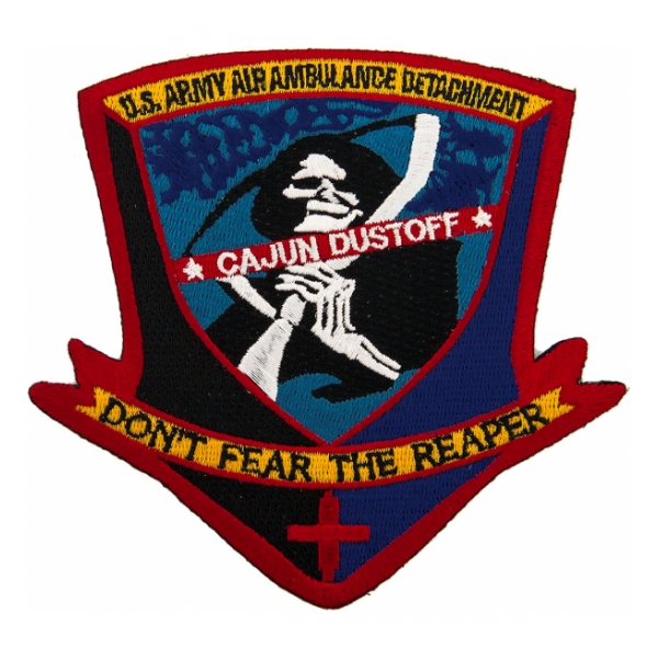 Army 5th Aviation Battalion Air Ambulance Detachment (Cajun Dustoff) Patch