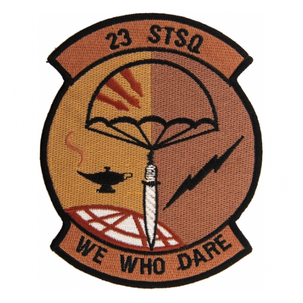 Air Force 23rd Special Tactics Squadron (We Who Dare) Desert Patch