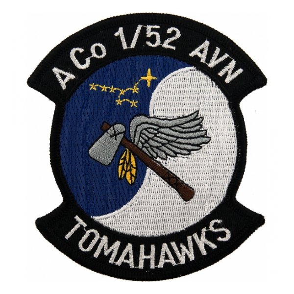 Army 1st Squadron / 52nd Aviation Regiment Tomahawks Patch