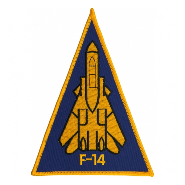F-14 Triangle (Blue / Gold) Patch