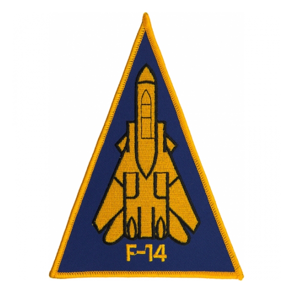 F-14 Triangle (Blue / Gold) Patch