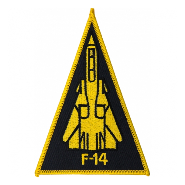 F-14 Triangle (Black / Yellow) Patch