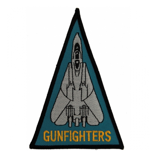 Navy Fighter Squadron VF-124 (GUNFIGHTERS) Triangle Patch