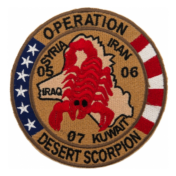 Operation Desert Scorpion Patch