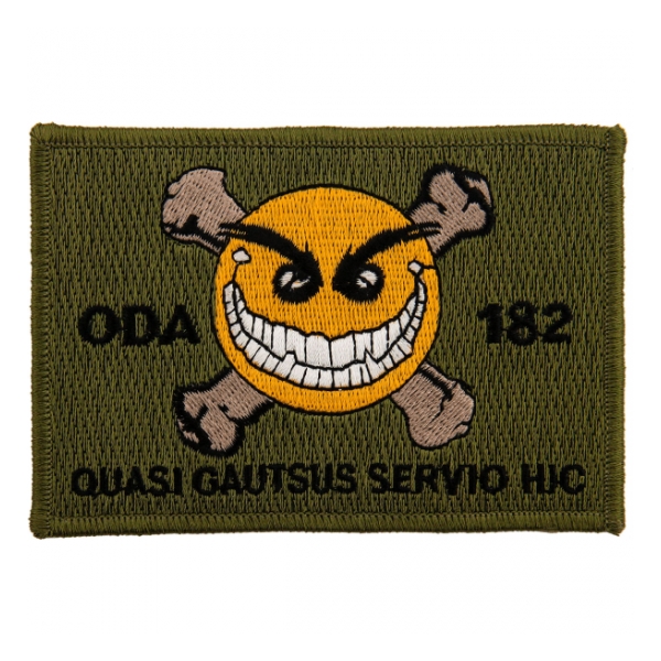ODA-182 B Company / 3rd Battalion / 1st Special Forces Group Patch