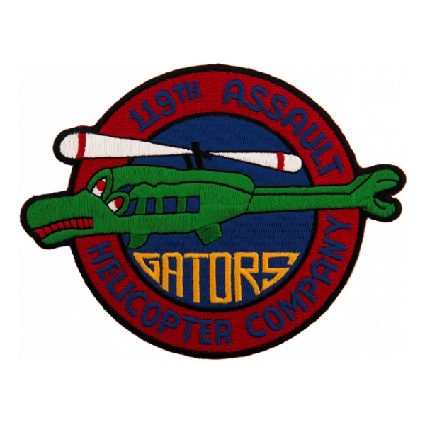119th Assault Helicopter Company (Gators) Patch