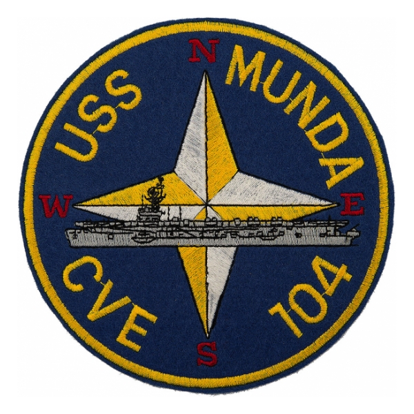 USS Munda CVE-104 Patch