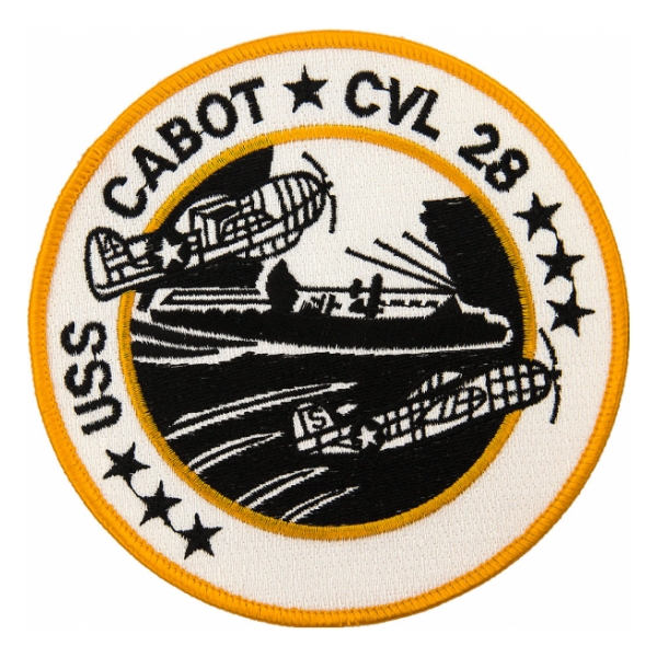USS Cabot CVL-28 Ship Patch