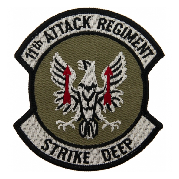 Army 11th Aviation Attack Regiment (Strike Deep) Patch