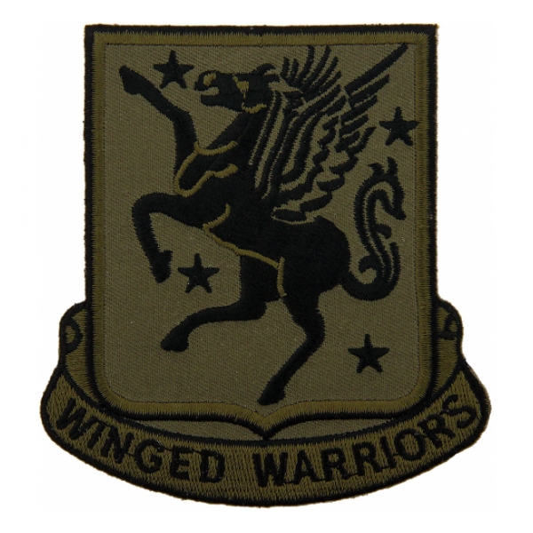 Army 228th Aviation Regiment ( Winged Warriors) Subdued Patch