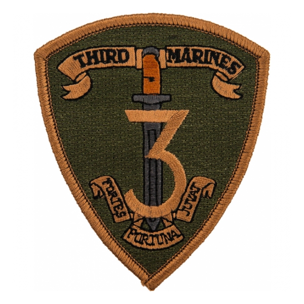 3rd Marines Regiment Patch (Subdued)
