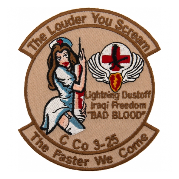 3rd Aviation Squadron / 25th Division Company C-Nurse Patch