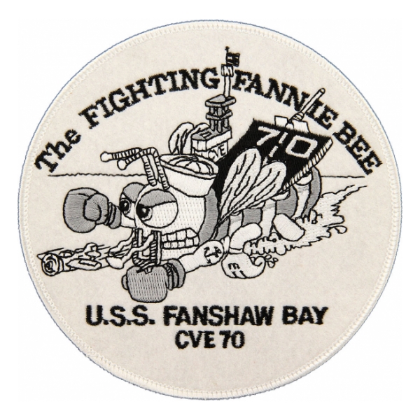 USS Fanshaw Bay CVE-70 ( The Fighting Fannie Bee ) Patch