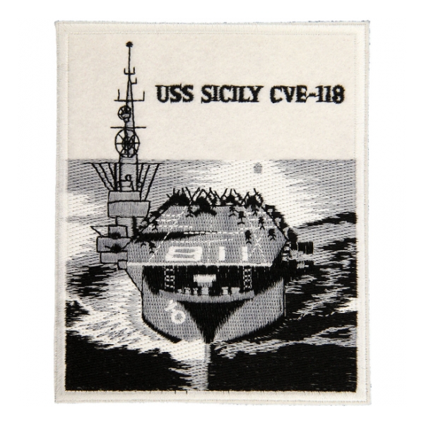 USS Sicily CVE-118 Patch