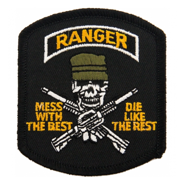 Army Ranger Mess With The Best Patch
