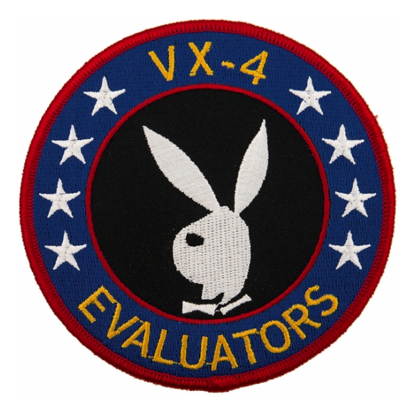 Navy Air Test & Evaluation Squadron VX-4 (Evaluators) Patch