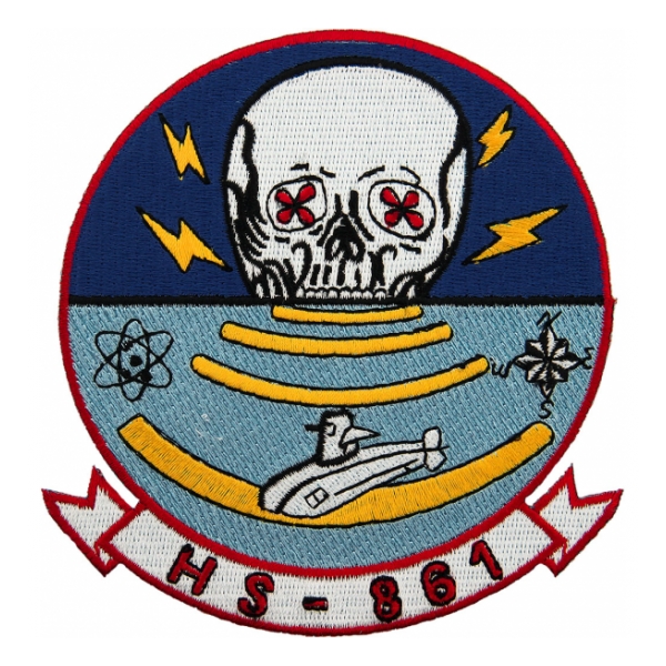 Navy Helicopter Anti-Submarine Squadron HS-861 Patch