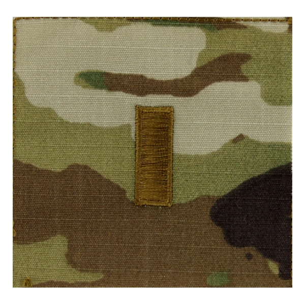 Army Scorpion 2nd Lieutenant Rank Sew-On (Ufinished Edge)