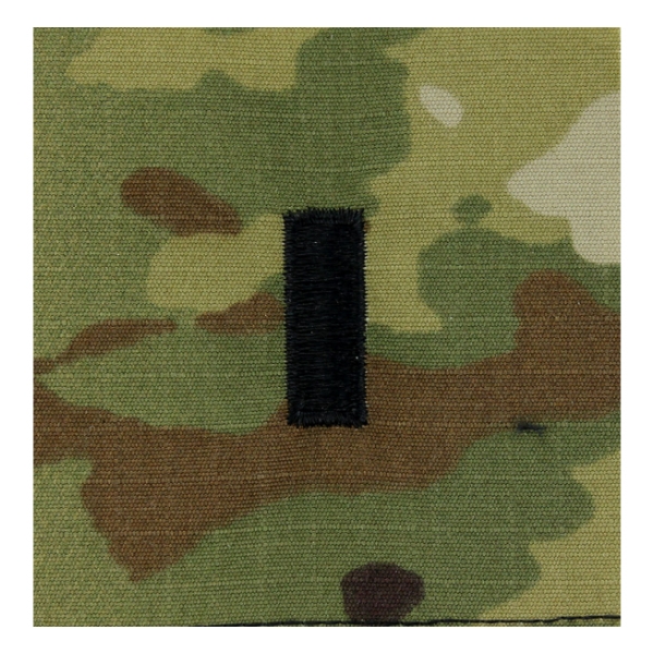 Army Scorpion 1st Lieutenant Rank Sew-On (Unfinished Edge)