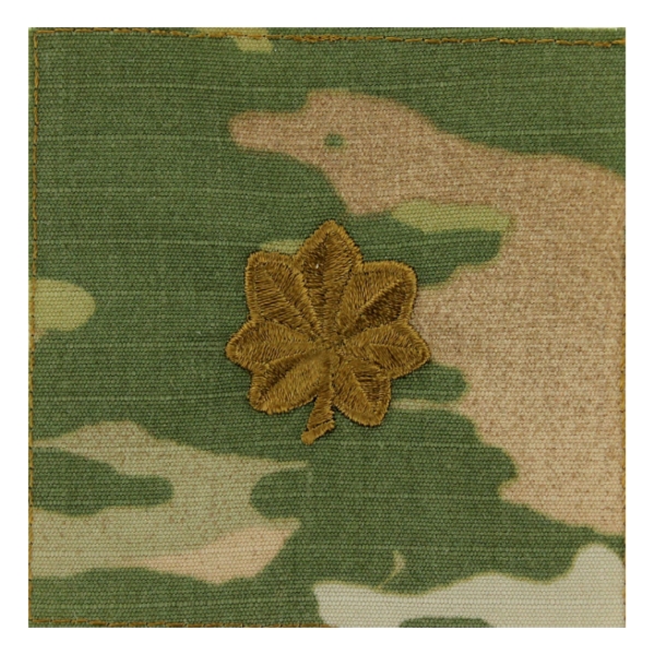 Army Scorpion Major Rank Sew-On (Unfinished Edge)