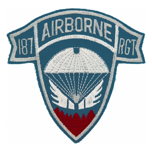 187th Airborne Infantry Regiment Patch