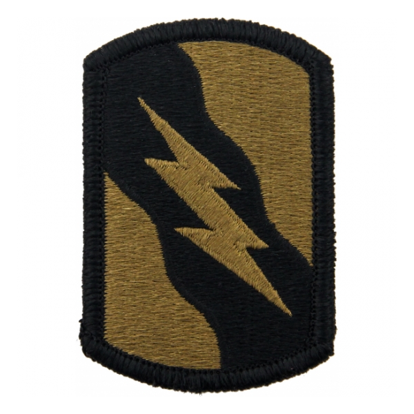 155th Armor Brigade Scorpion / OCP Patch With Hook Fastener