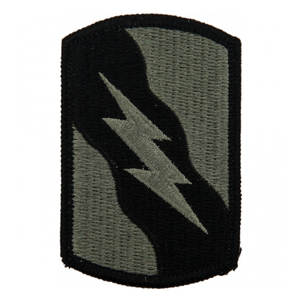 155th Armor Brigade Patch Foliage Green (Velcro Backed)