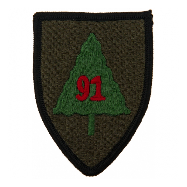 91st Infantry Division Patch