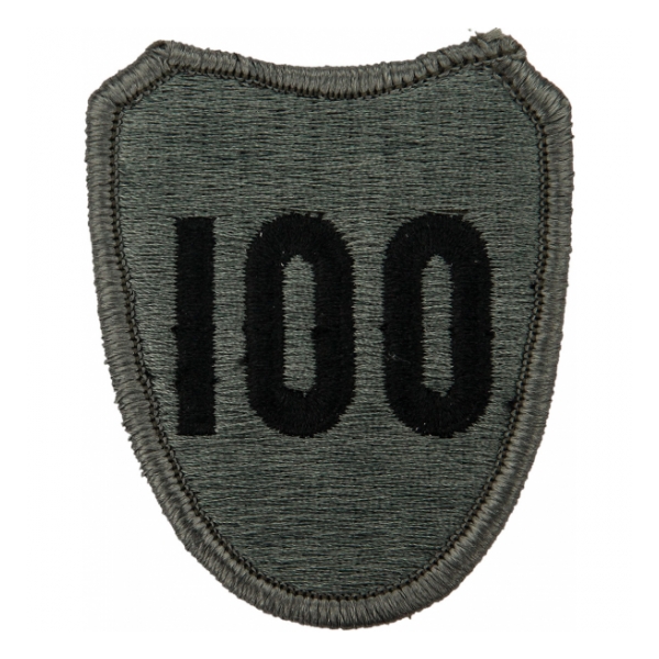 100th Infantry Division Patch Foliage Green (Velcro Backed)