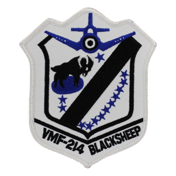 Marine Fighter Squadron VMF-214 Blacksheep Patch