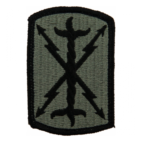 17th Field Artillery Brigade Patch Foliage (With Hook Fastener)