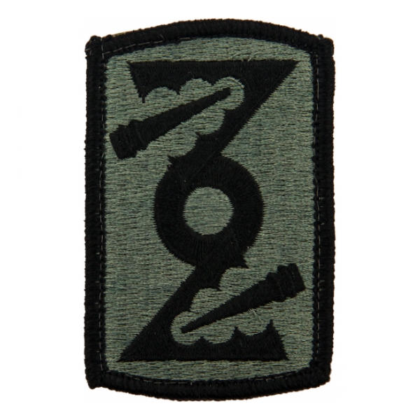 72nd Field Artillery Brigade Patch Foliage Green (Velcro Backed)