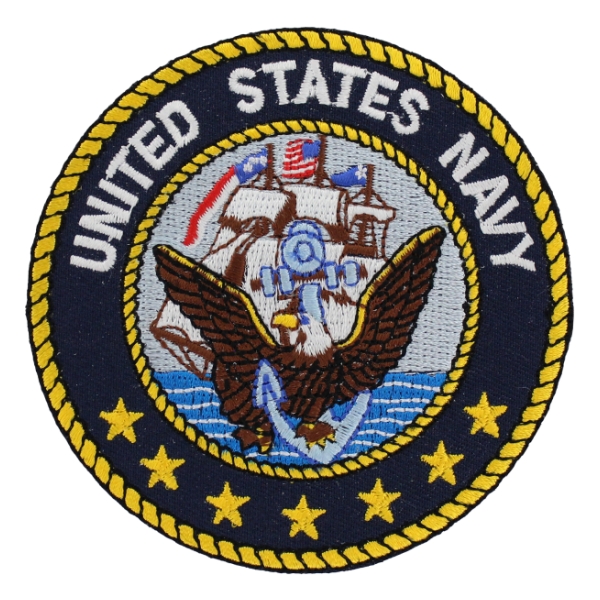 Navy Logo Patch