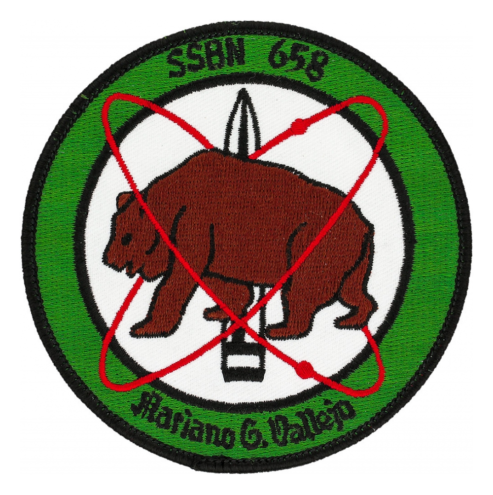 USS Mariano G. Vallejo SSBN658 Patch Flying Tigers Surplus