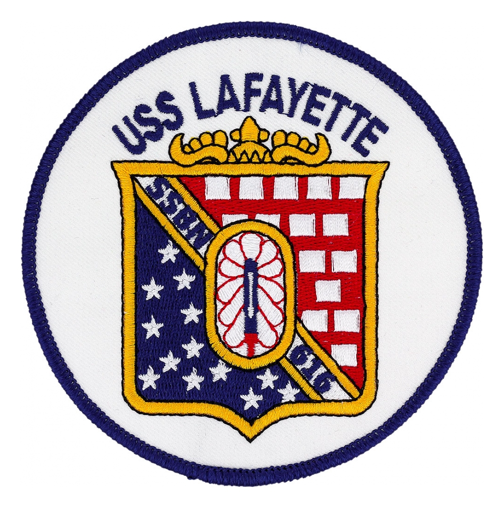 USS Lafayette SSBN-616 Patch | Flying Tigers Surplus