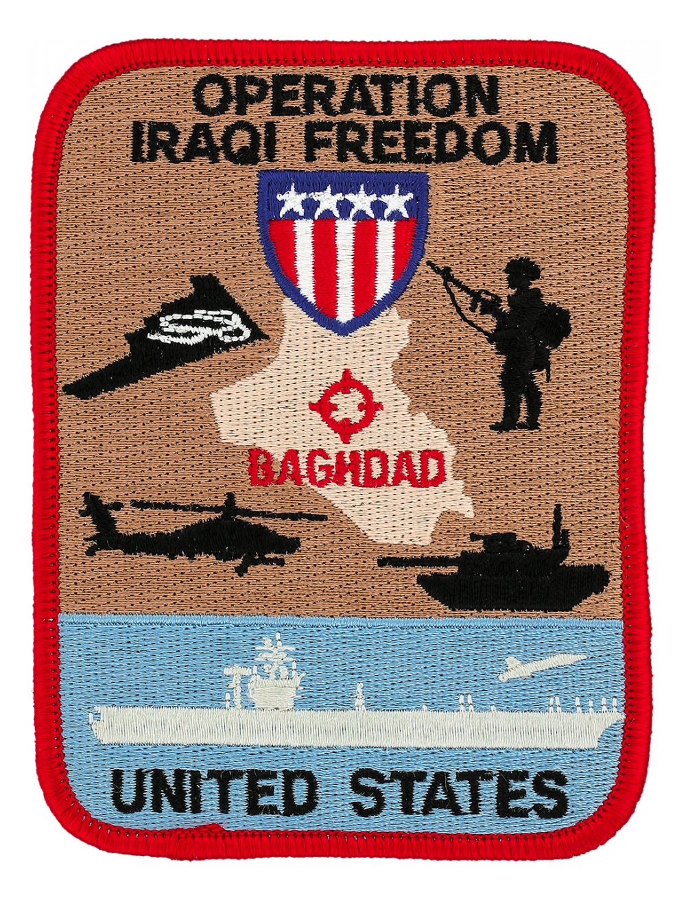 Operation Iraqi Freedom (Spiderman) Patch