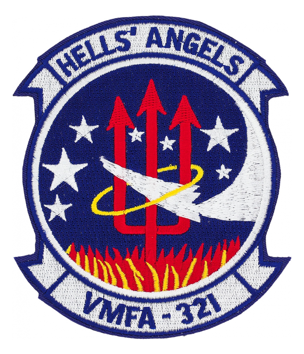 USMC VMFA-321 Hells Angels F-18 Patch 