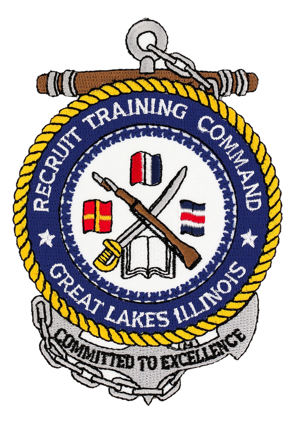 IL Patch Full Color Naval Training Center Great Lakes
