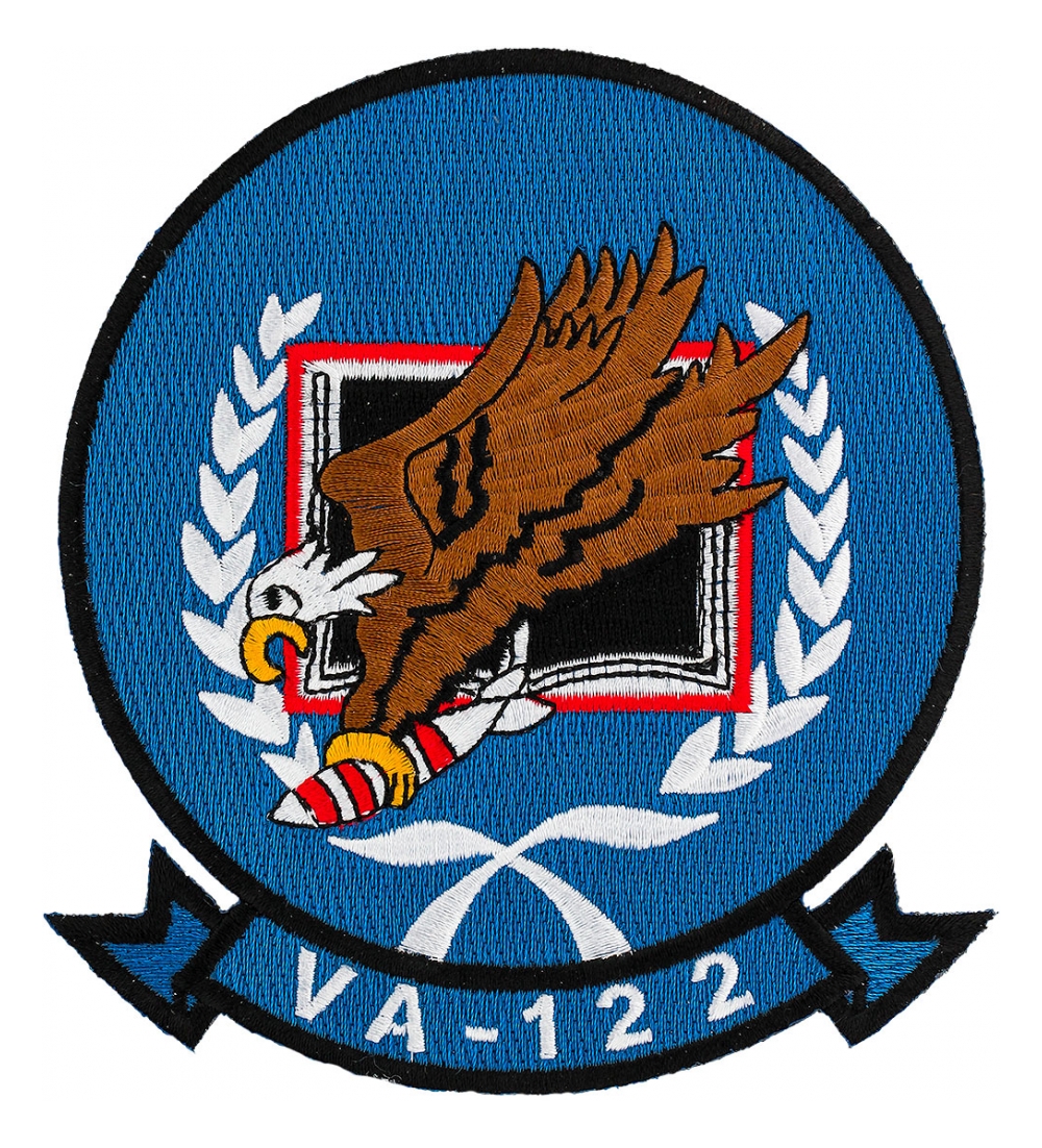 Navy Attack Squadron VA122 Patch Flying Tigers Surplus